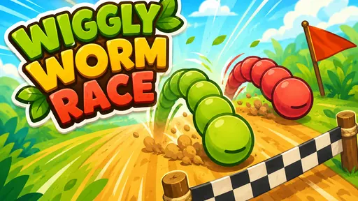 Wiggly Worm Race gameplay preview